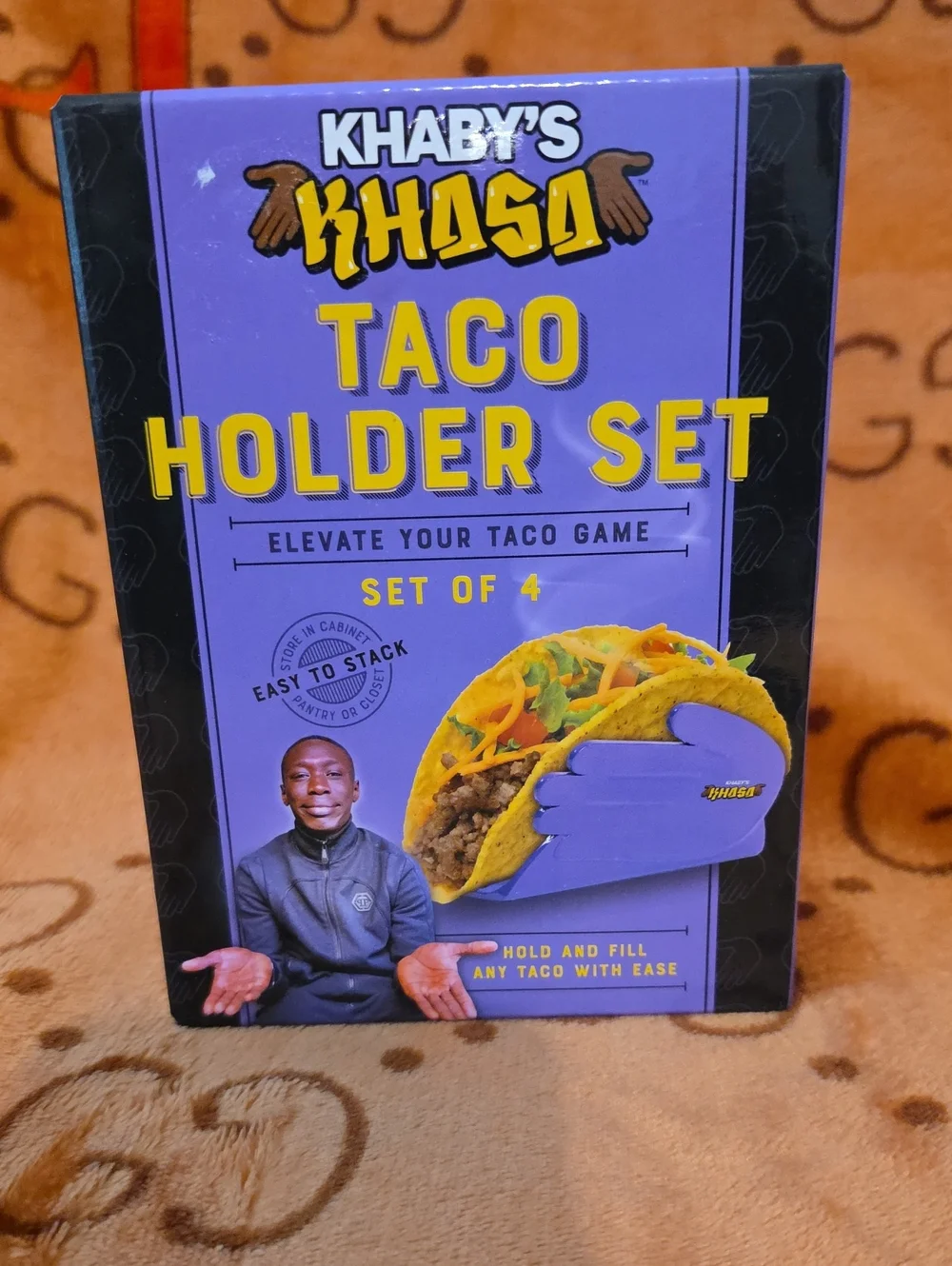 Khaby's Taco Holder Set - Set of 4